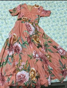 Floral Print Maxi Dress