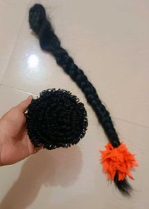 Hair Extension And Bun Set