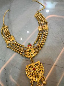 Imitation Jewellery Gold Look Set
