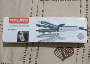 3 In 1 Hair Curler, Straightener with Comb