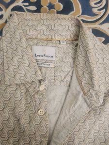 Stylish Patterned Party Wear  Shirt