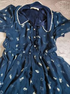 Korean BLUE dress💙🤍