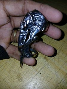 Gothic Skull Armour Ring