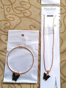 Monalisa Butterfly Jewelry Set