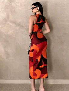 Stylish Patterned Bodycon Dress