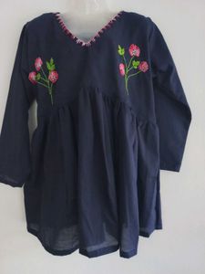 Hand Embroidery Tunic Top