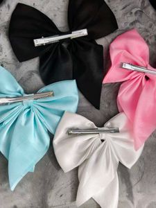 Satin Hair Bows - Set of 4