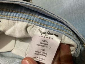Light Wash Denim Jeans