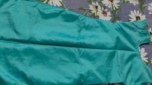 Teal Embroidered Kurta