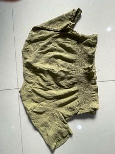 Pastel Green Crop Top