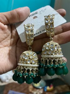 Greeen Authentic Jhumka