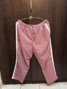 Pink Plaid Pajama Set
