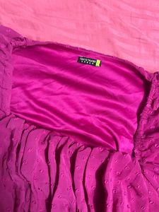 Tokyo Talkies Fuchsia Dress