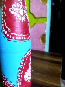 Hand-Painted Decorative Bottles