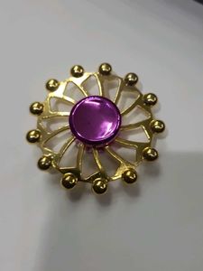Fidget Spinner - Gold and Purple