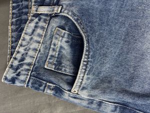Knee Lenth Denim Short