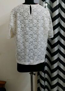 Plus Size Lace Top