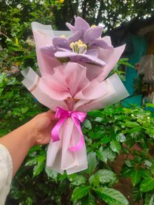 Crochet Lily Bouquet