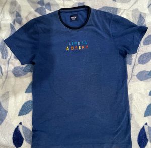 NAVY BLUE COLOUR MAX ORIGNAL T-SHIRT