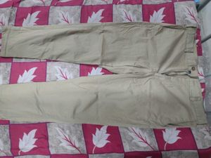 Khaki Casual Pants ( Park Avenue brand)