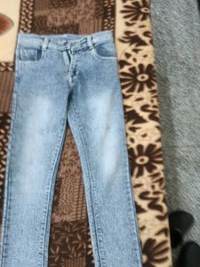 Light Wash Denim Jeans