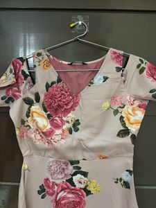 Faballey Floral Maxi Dress