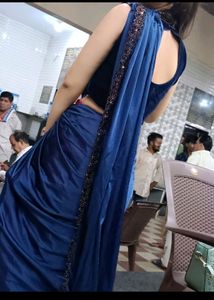 Sale 💰 Premium Fabric Ready To Wear Saree/Lahenga