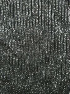 Sparkly Black Top And Mini Skirt Set