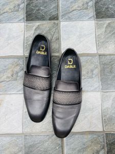 DABLR  Formal And Party Shoes (Charcoal ,dark Grey
