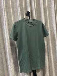 Green Self Checkered T-shirt