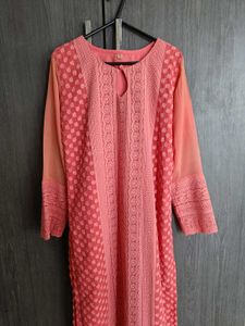 Fully Embroidered Kurta