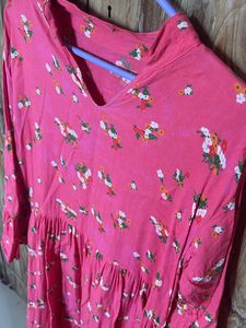 Floral Pink Dress