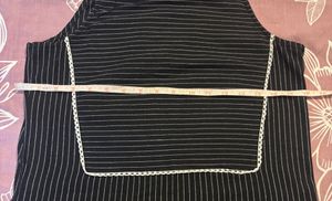 Striped Black Kurta set (item 8)