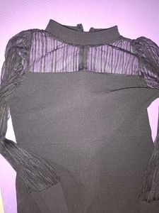 Black Lycra Bodycon