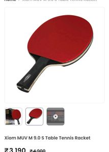 Professional TT Racket With Case
