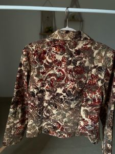 TAPESTRY Orange FLORAL JACKET 🍊