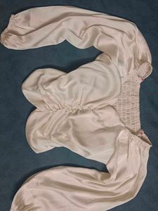 Sweetheart neck crop top