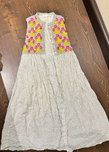 Long Buttoned Shrug For Women