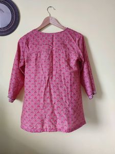 Fabindia Coral Motif Top