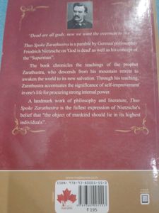 &#34;THUS SPOKE ZARATHUSTRA&#34; BOOK