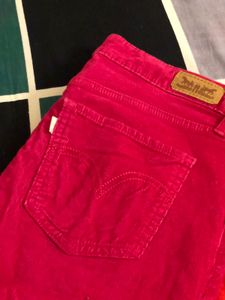 Pink Corduroy Pants
