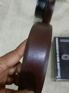 Stylish New Reversible Brown &amp; Black Leather Belt