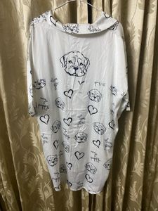 Puppy Love Print Top