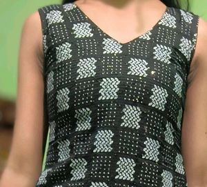 Black Kurti Beautiful Design ✨🎀