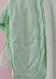 :✨ Mint Green Embroidered 2-Piece