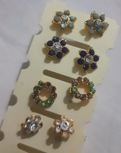 Combo Set Of Earrings(8 pairs)