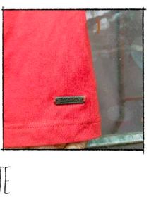 Red Short Sleeve Crop Tshirt