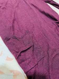 ZARA Maroon Shrug