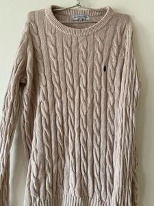 US Polo Cable Knit Sweater