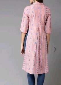 Longline Printed Kurta Top
